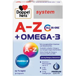 A-Z + Omega -3 30cps DOPPEL HERZ