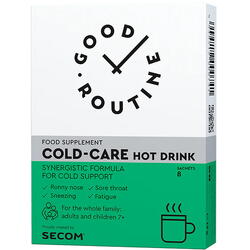 Cold Care Hot Drink 8 plicuri Secom, GOOD ROUTINE