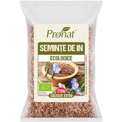 Seminte de In Ecologice/Bio 250g PRONAT