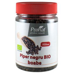 Piper Negru Boabe Ecologic/Bio 140g PRONAT