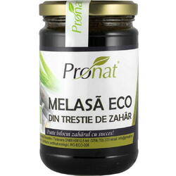 Melasa din Trestie de Zahar Ecologica/Bio 400g Pronat Glass Pack