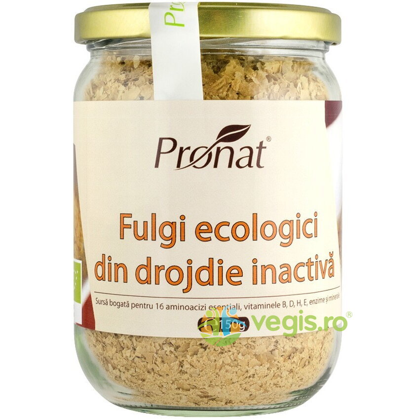 Fulgi din Drojdie Nutritiva Inactiva Ecologici/Bio 150g