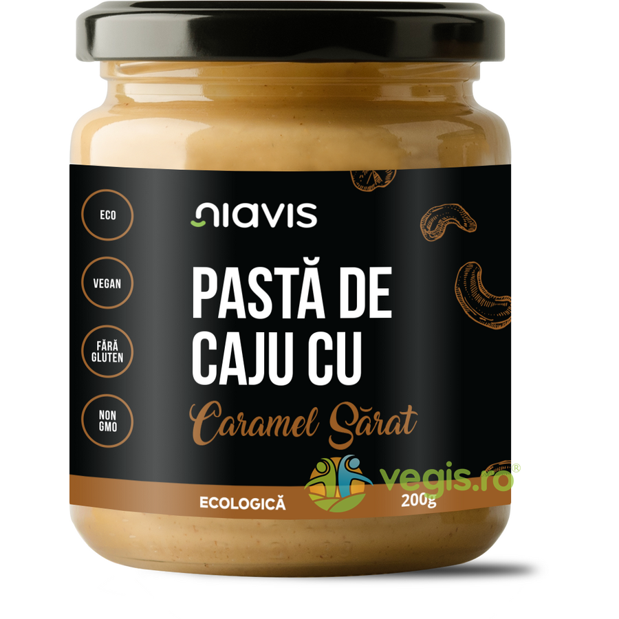 Pasta de Caju cu Caramel Sarat Ecologica/Bio 200g