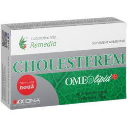 Cholesterem Omeolipid 40cpr REMEDIA