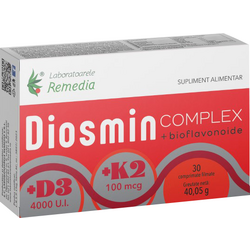 Diosmin Complex 30cpr REMEDIA