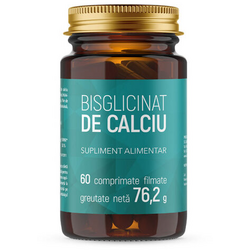 Bisglicinat de Calciu 60cpr REMEDIA