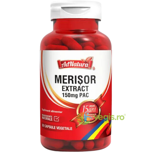 Extract Merisor 150mg 30cps, ADNATURA, Remedii Capsule, Comprimate, 1, Vegis.ro