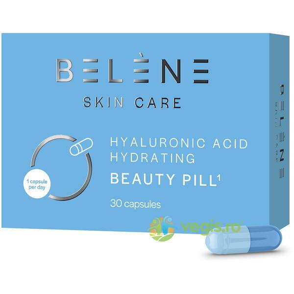 Hyaluronic Acid Beauty Pill 30cps, BELENE, Capsule, Comprimate, 1, Vegis.ro