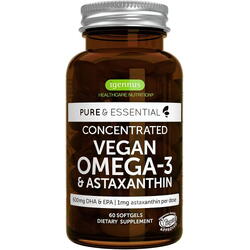 Pure&Essential Omega-3 si Astaxanthin 60cps IGENNUS HEALTHCARE NUTRITION