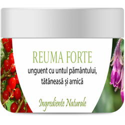 Reuma Forte – Unguent cu Untul pamantului, Tataneasa si Arnica 150ml BIOS MINERAL PLANT