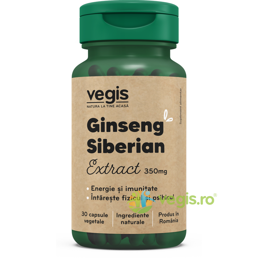 Ginseng Siberian Extract 30cps vegetale