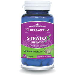 Steatox Hepatic 30cps HERBAGETICA