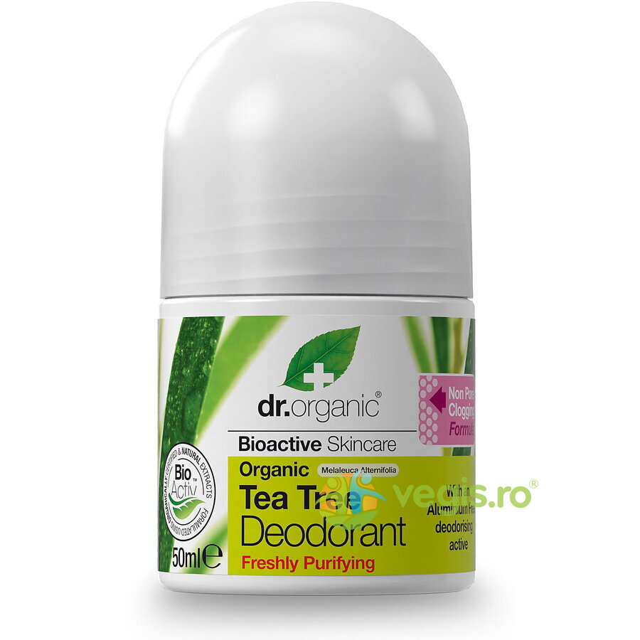 Deodorant Roll-On cu Extract de Arbore de Ceai 50ml