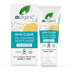 Crema Hidratanta 5 in 1 pentru Controlul Sebumului cu Arbore de Ceai Skin Clear 50ml DR.ORGANIC