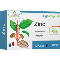 Zinc Ecologic/Bio 20 fiole 3CHENES