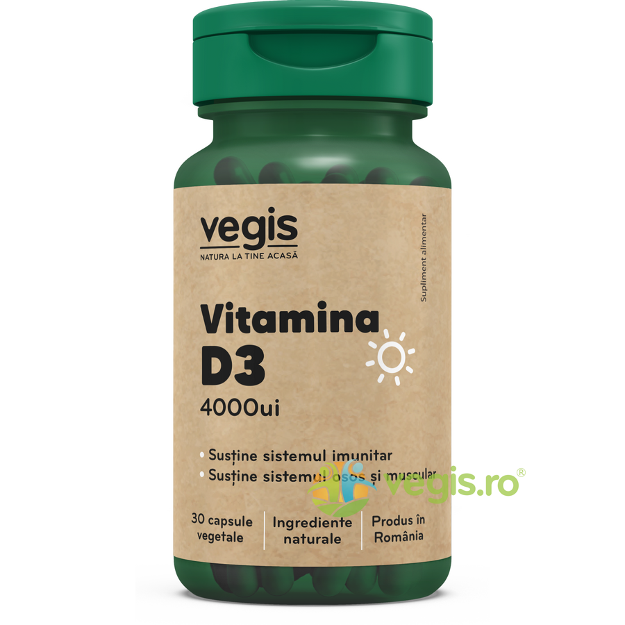 Vitamina D3 4000 UI 30cps vegetale