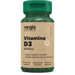 Vitamina D3 4000 UI 30cps vegetale VEGIS