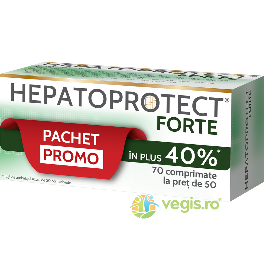 Hepatoprotect Forte 70cpr la pret de 50cpr