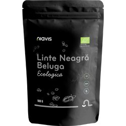 Linte Neagra Beluga Ecologica/Bio 500g NIAVIS