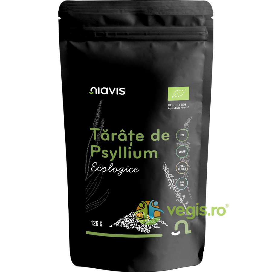 Tarate de Psyllium Ecologice/Bio 125g