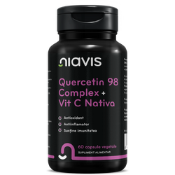 Quercetin 98 Complex + Vitamina C Nativa 60cps NIAVIS