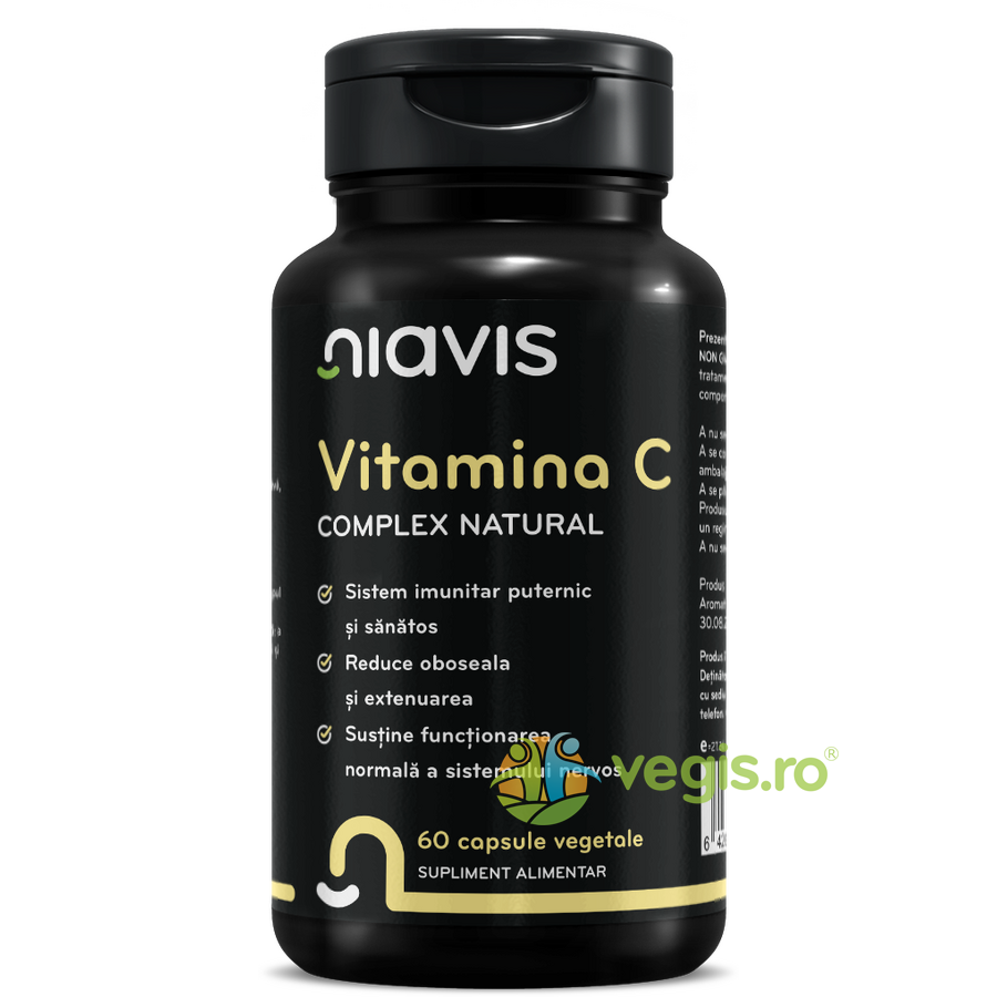Vitamina C Extract Natural 60cps