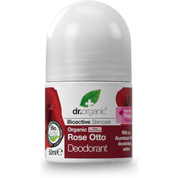 Deodorant Roll On cu Ulei de Trandafir 50ml DR.ORGANIC