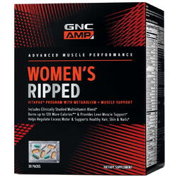 Complex de Multivitamine pentru Femei Amp Women’s Ripped Vitapak 30buc GNC
