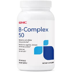 B Complex 50 (Complex de Vitamine B) 90cps GNC