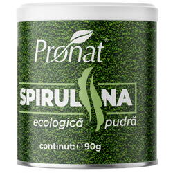 Spirulina Pulbere Ecologica/Bio 90g PRONAT