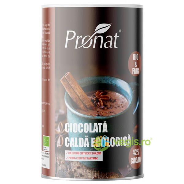 Ciocolata Calda Ecologica/Bio 800g, PRONAT, Ciocolata, 2, Vegis.ro