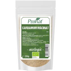 Cardamom Macinat Ecologic/Bio 20g PRONAT