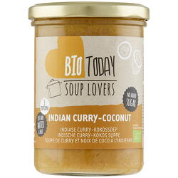 Supa Crema in Stil Indian Curry si Cocos Ecologica/Bio 400ml BIO TODAY