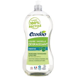 Detergent de Vase Ultradegresant cu Otet si Menta Bio 1L ECODOO
