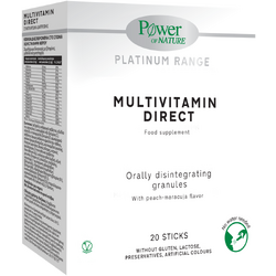 Multivitamin Direct Platinum 20 stick-uri POWER OF NATURE