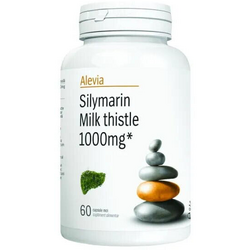 Silymarin Milk Thistle 1000mg 60cps ALEVIA