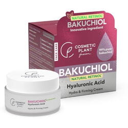 Crema Hidratanta cu Bakuchiol 99% (Retinol Natural) si Acid Hialuronic 50ml COSMETIC PLANT