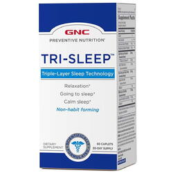 Formula Avansata Triplu-Strat pentru Somn (Preventive Nutrition Tri-Sleep) 60tb GNC