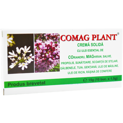 Comag Plant Supozitoare cu Uleiuri Esentiale 1.5g x 10buc ELZIN PLANT