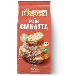 Mix de Faina pentru Ciabatta fara Gluten Ecologic/Bio 500g BIOVEGAN