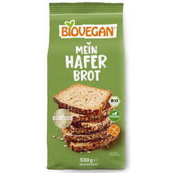 Mix de Faina pentru Paine de Ovaz fara Gluten Ecologic/Bio 530g BIOVEGAN