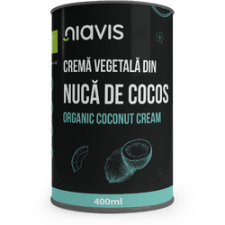 Crema Vegetala din Nuca de Cocos Ecologica/Bio 400ml NIAVIS