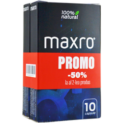 Pachet Maxro 10cps + 10cps (50% reducere la al doilea produs) MADHOUSE