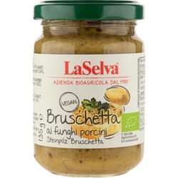 Pasta Bruschetta pe Baza de Ciuperci Porcini Ecologica/Bio 130g LASELVA