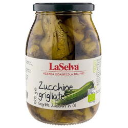 Zucchini la Gratar in Ulei Ecologic/Bio 1kg LASELVA