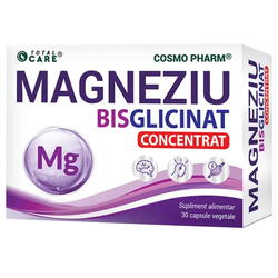 Magneziu Bisglicinat Concentrat 30cps COSMOPHARM