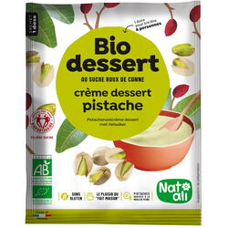 Desert Crema cu Fistic fara Gluten Ecologic/Bio 60g Nat-ali
