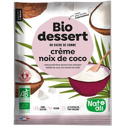 Desert Crema cu Cocos fara Gluten Ecologic/Bio 60g Nat-ali