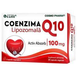 Coenzima Q10 Lipozomala 30cps vegetale COSMOPHARM