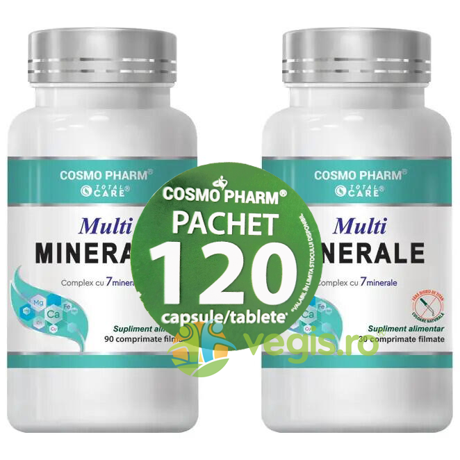 Pachet Multiminerale 90cps + 30cps